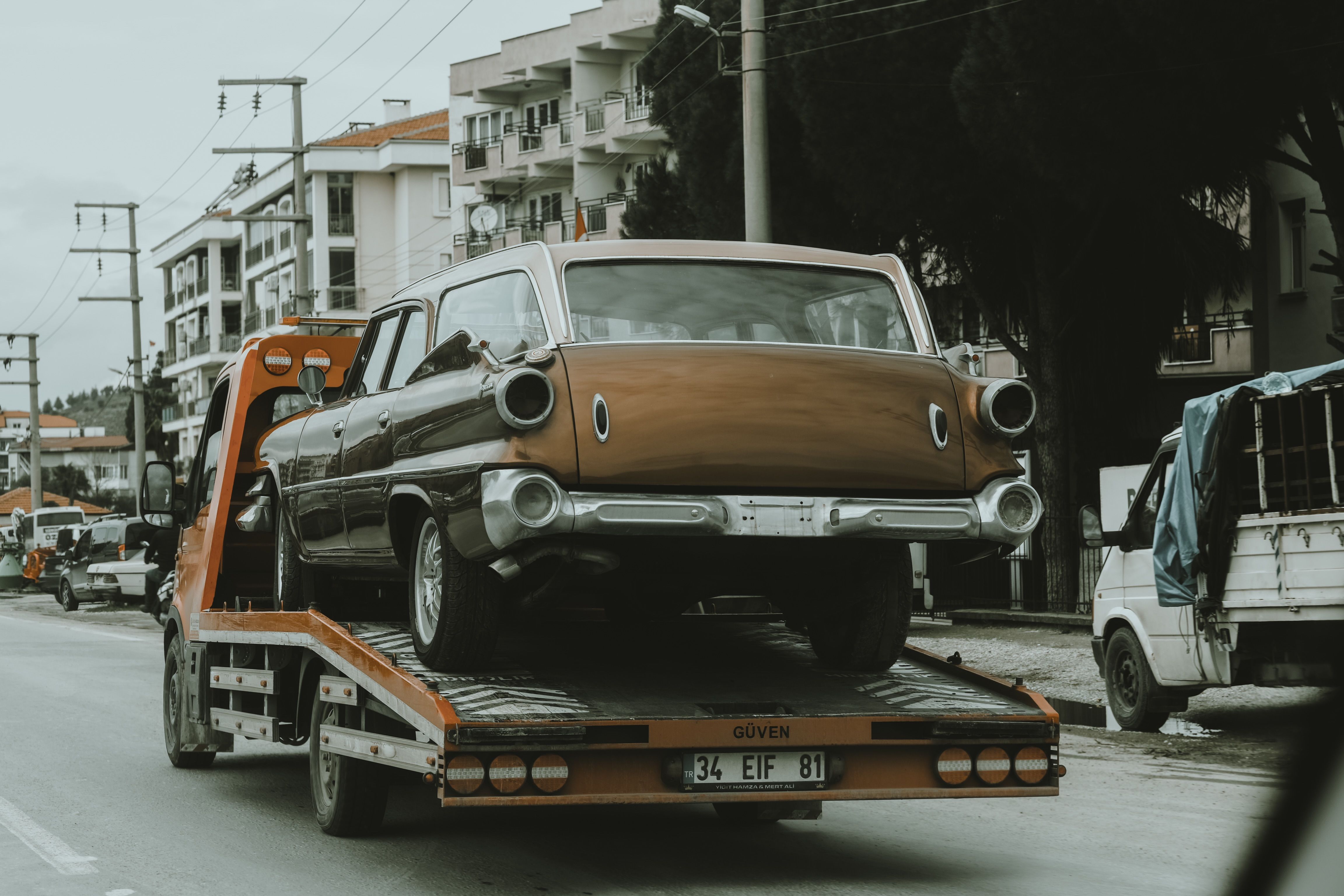 Professional towing service team